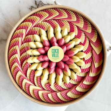 Blush & Ivory Chocolate Tray