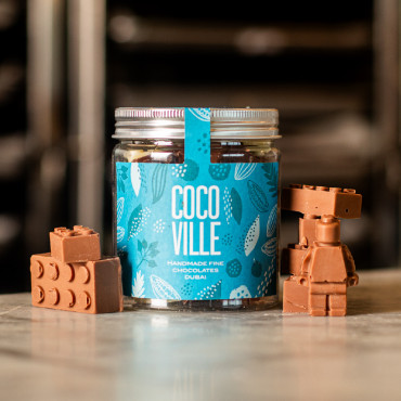 Lego Chocolate Jar