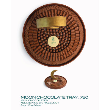 Moon Chocolate Tray